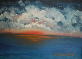 Tramonto sul mare Tramonto sul mare